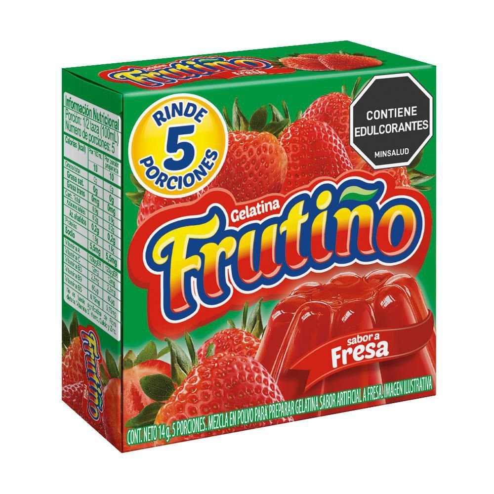 Gelatina Frutiño Fresa 14g