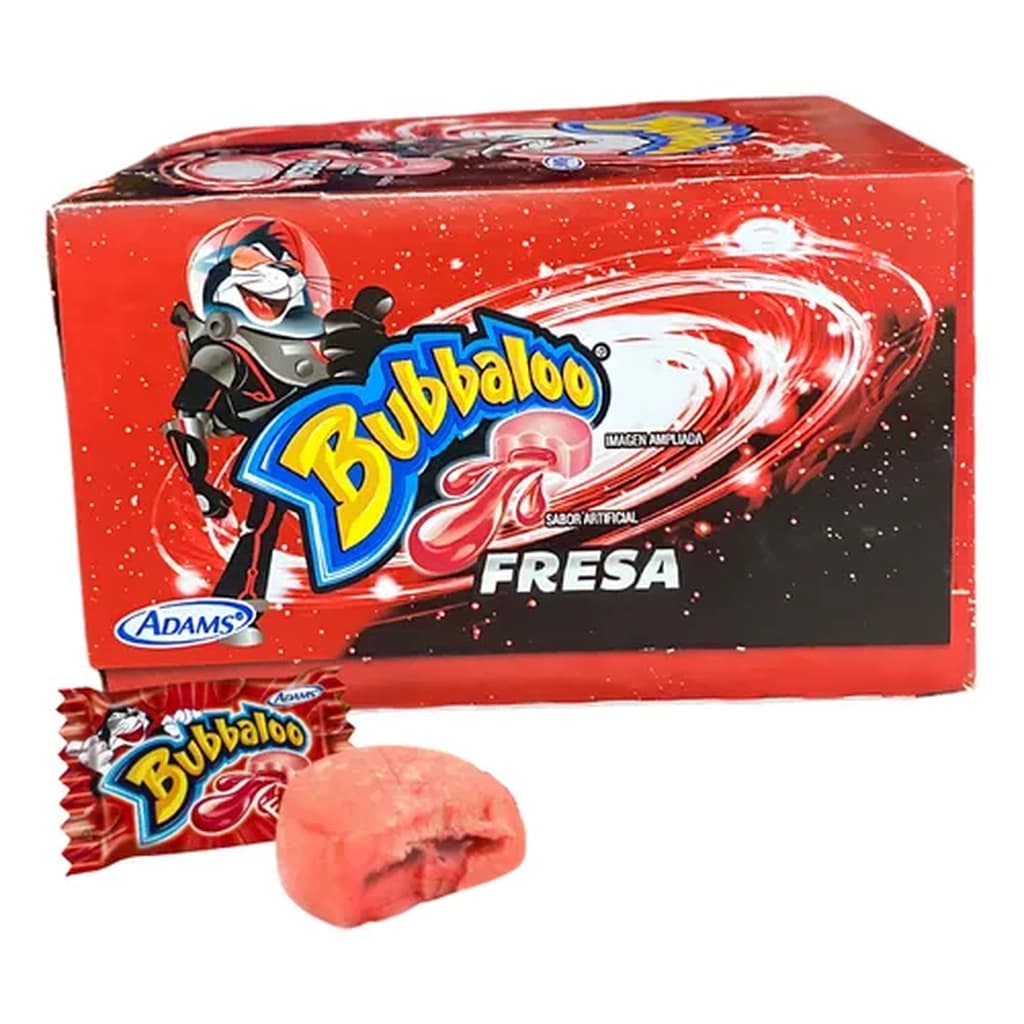CHICLE BUBBALOO DISPLAY *47 UND FRESA