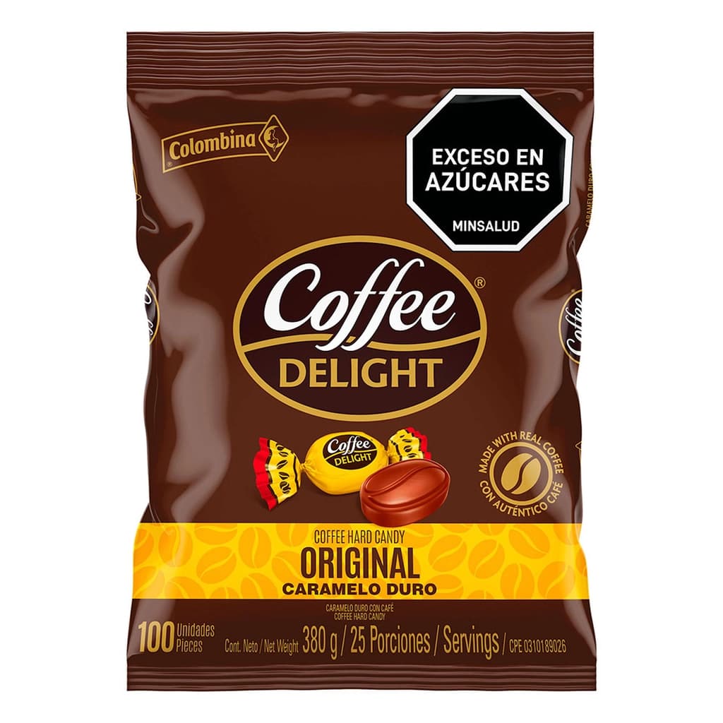 COFFEE DELIGHT DURO  BOLSA X 100 UND