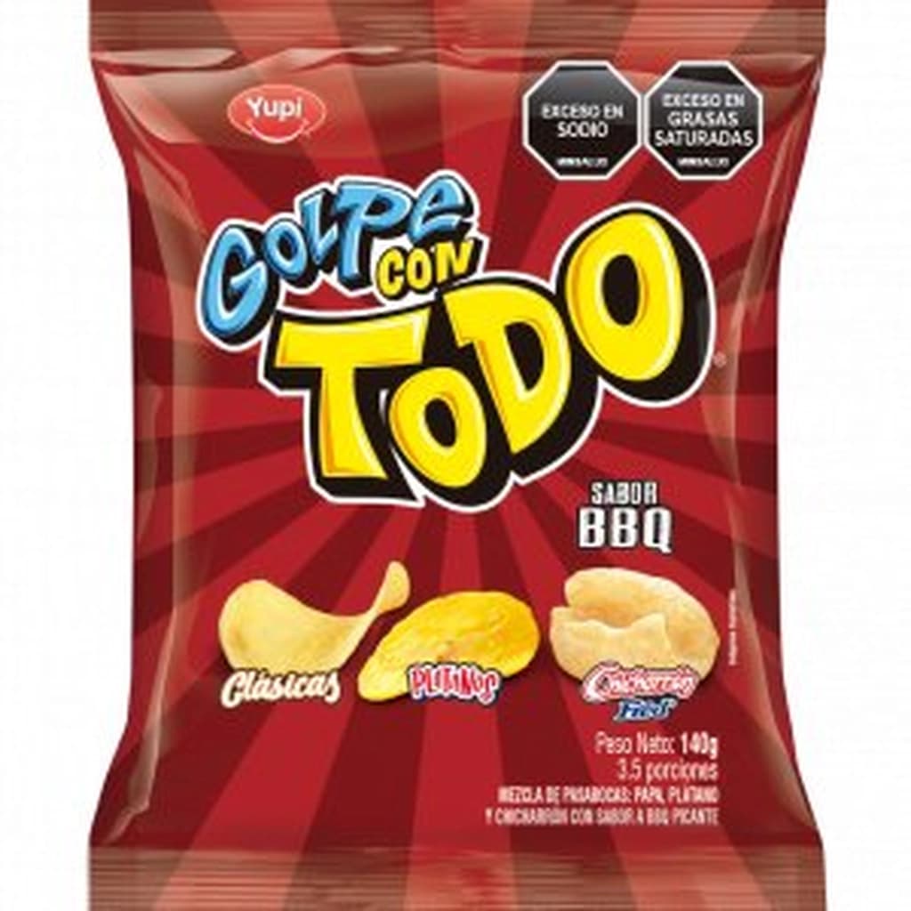 Golpe con Todo Bbq 140g *17und