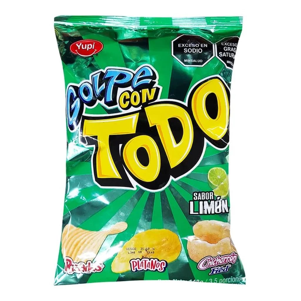 GOLPE CON TODO LIMON 140 g. CJ * 17 UNDS