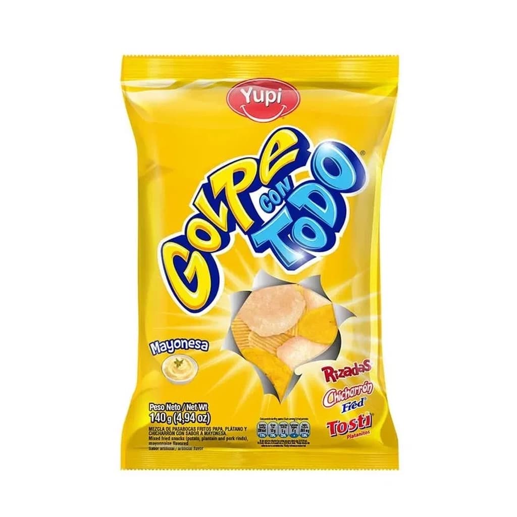 Golpe con Todo Mayonesa 140 G. Cj * 17 Unds