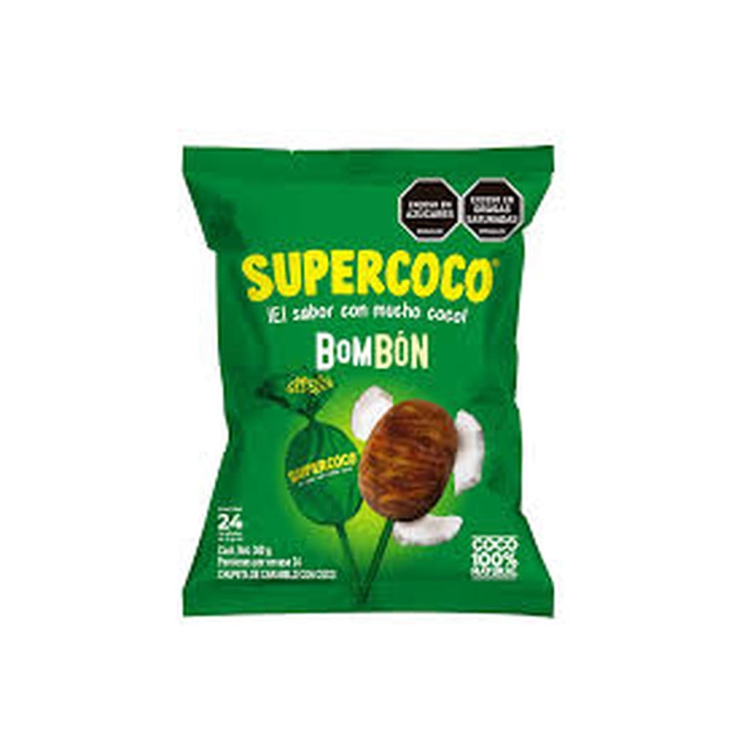 SUPERCOCO BOMBON BOLSA *24 UND. CJ * 24 BS.