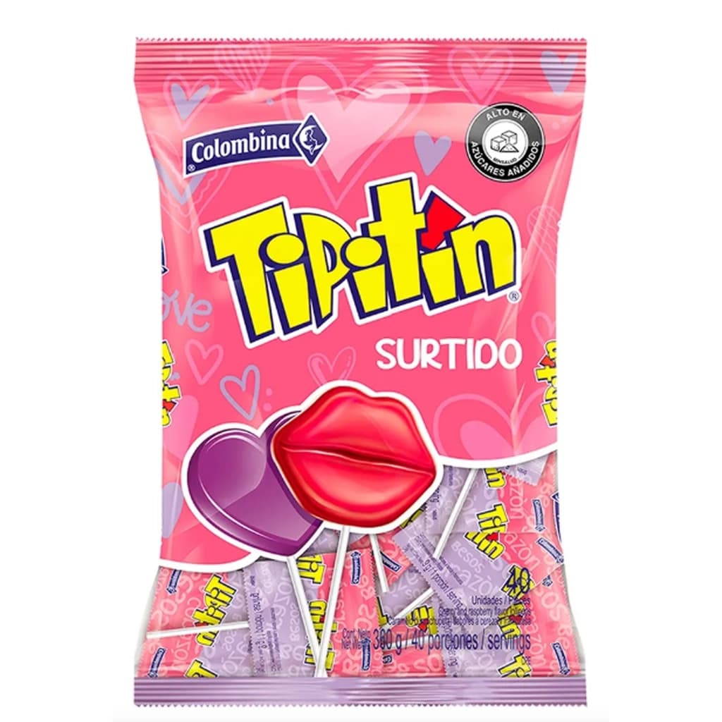 TIPITIN SURTIDO X 40 UND