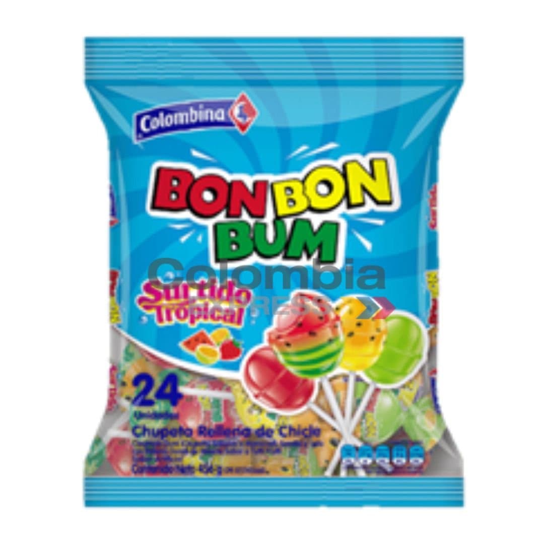 BON BON BUM TROPICAL BOLSA * 24 UND