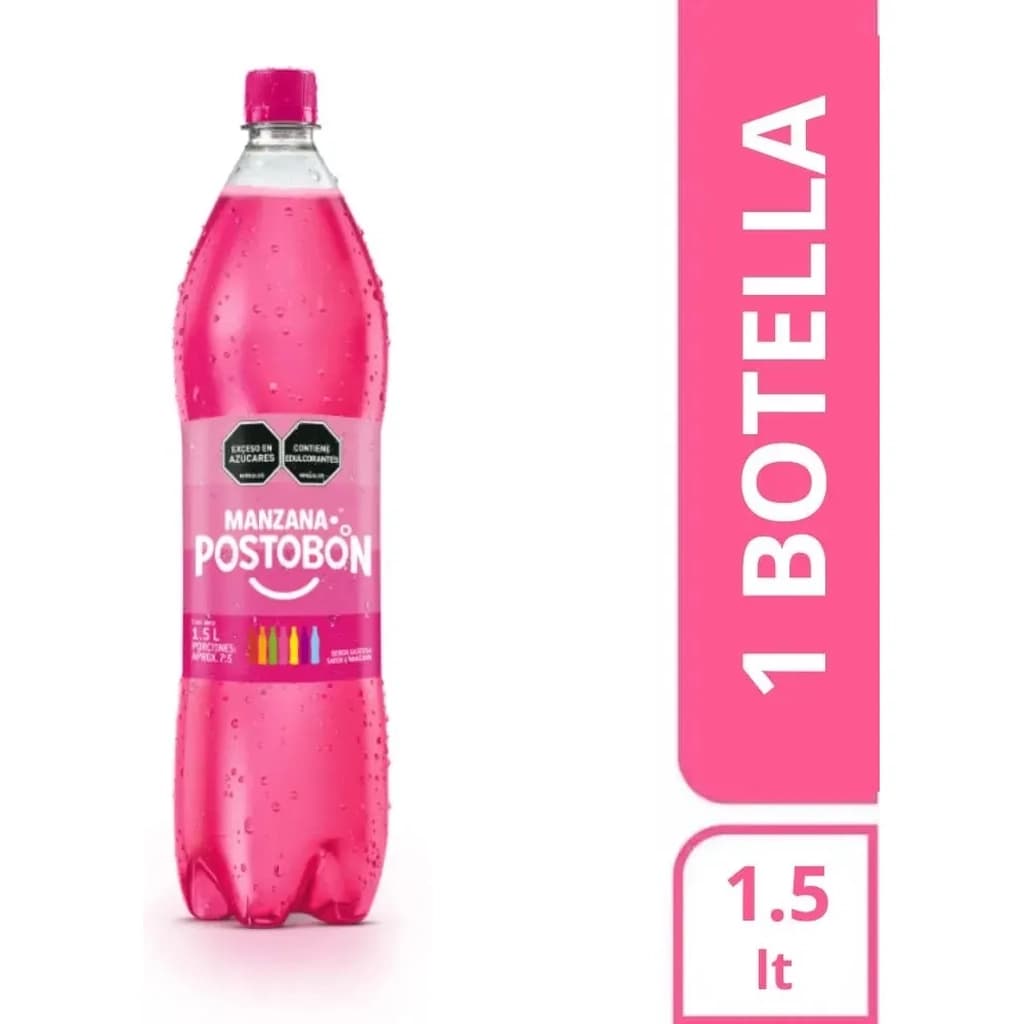 BEBIDA POSTOBON MANZANA 1.5 LTS