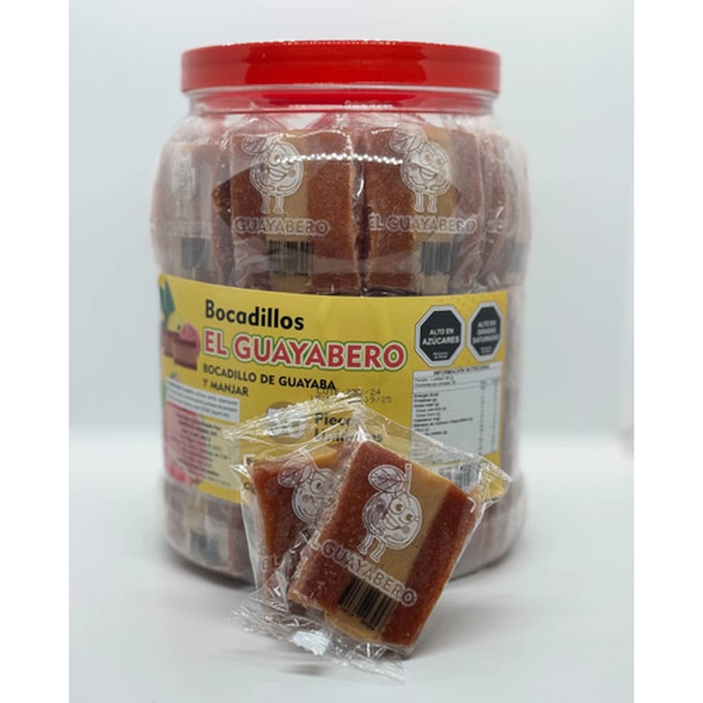 Bocadillo Manjar Guayaba Tarro el Guayabero X 50 Und 2000g