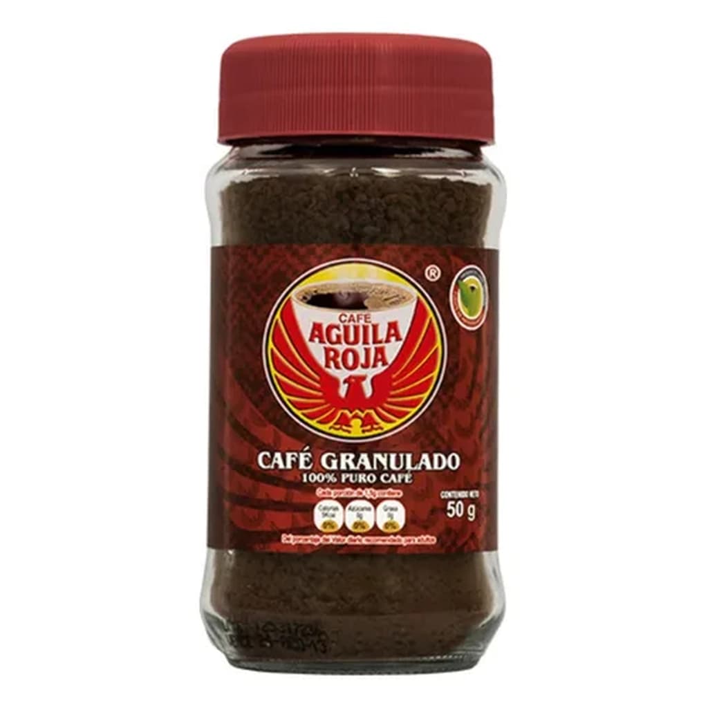 CAFÉ AGUILA ROJA GRANULADO 85g
