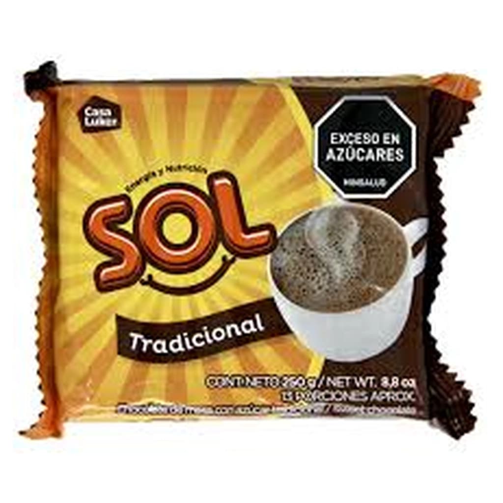 CHOCOLATE SOL 250 g