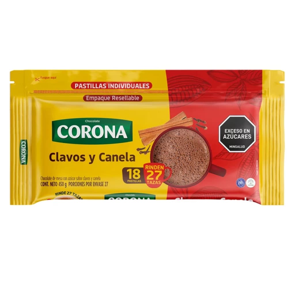 CORONA CLAVOS Y CANELA 450 g