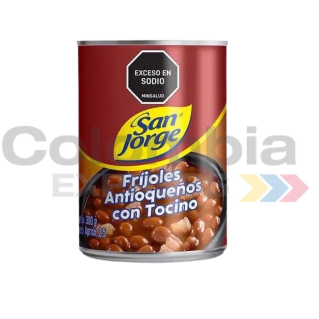 Frijoles con Tocino 300g