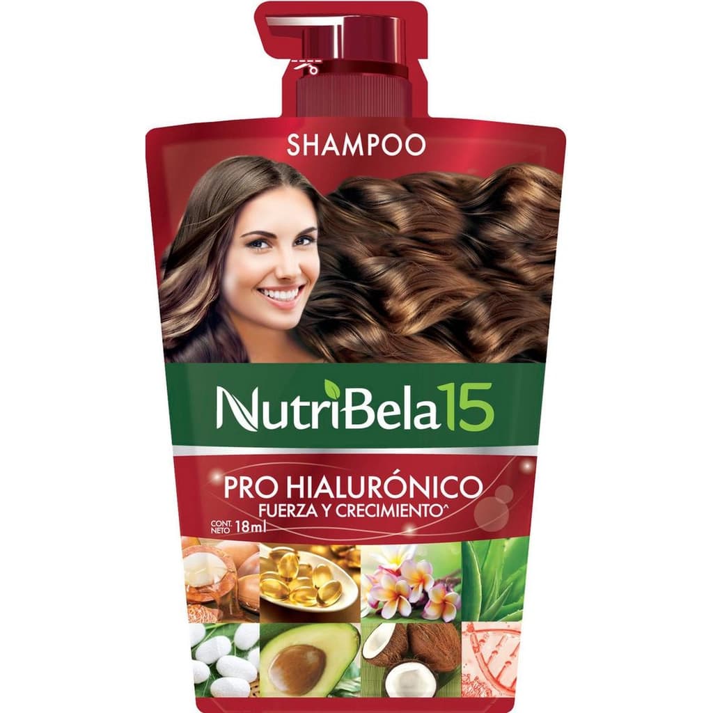 Nutribela Shampoo 18ml Pro Hialuronico (display 12 Unds)