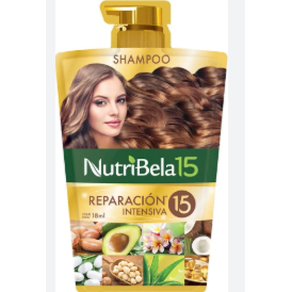 Nutribela Shampoo 18ml Reparacion (display 12unds)