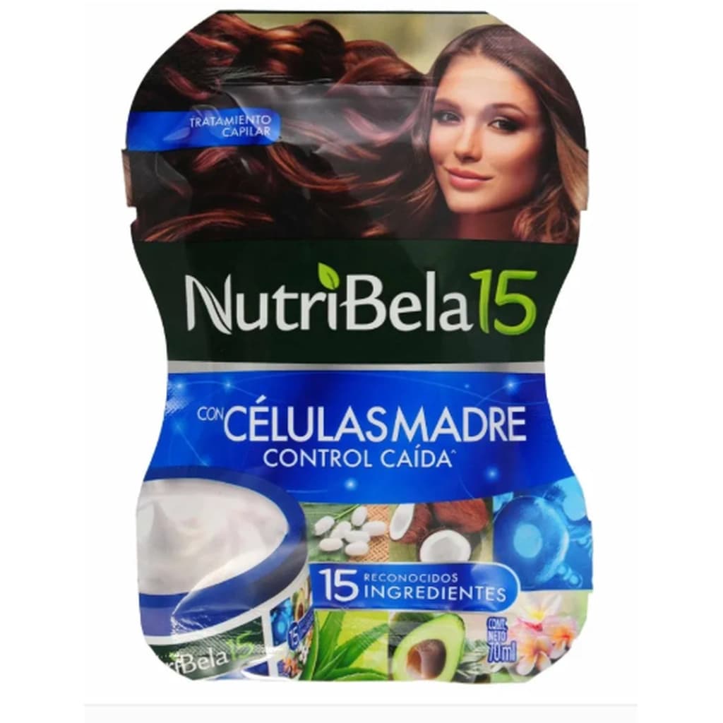 NUTRIBELA TRATAMIENTO 27ml CELULAS MADRE (DISPLAY 12UNDS)