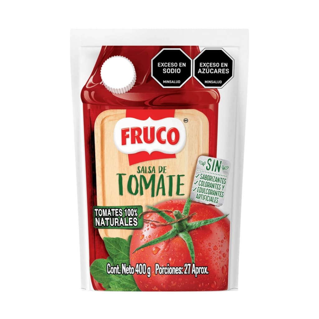 Salsa de Tomate Fruco 400 G Cj *12 Und
