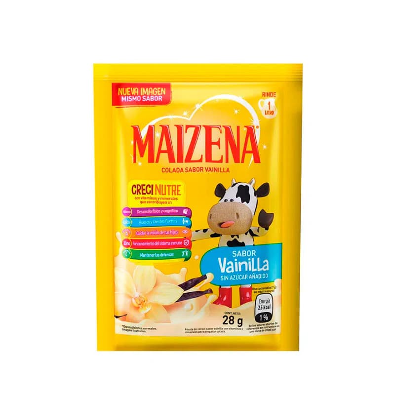 SOBRE COLADA MAIZENA VAINILLA 28 g