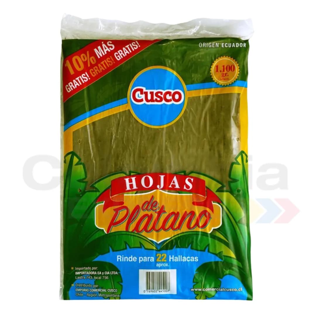 HOJA DE PLATANO 1 Kg