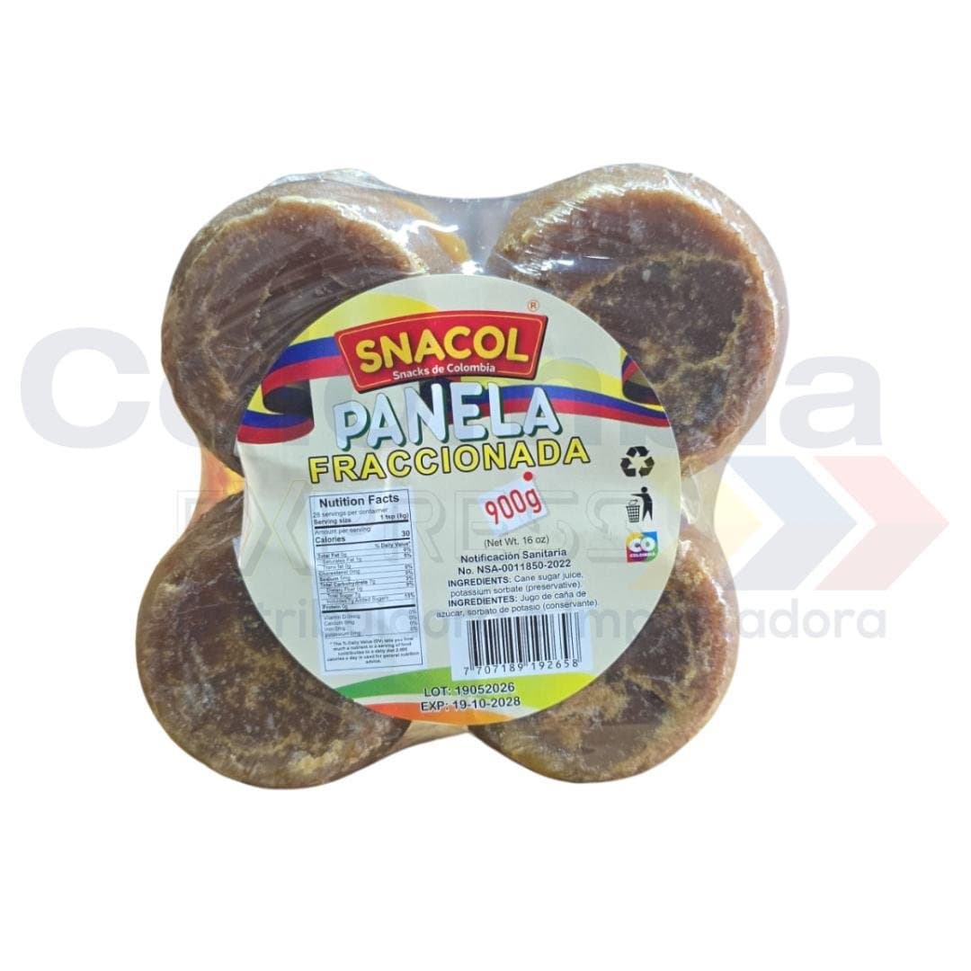 PANELA FRACCIONADA 908g 8 CARITAS