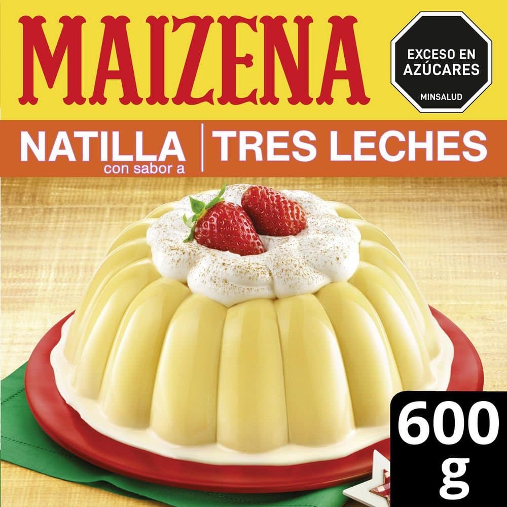 Natilla Maizena Tres Leches 300g